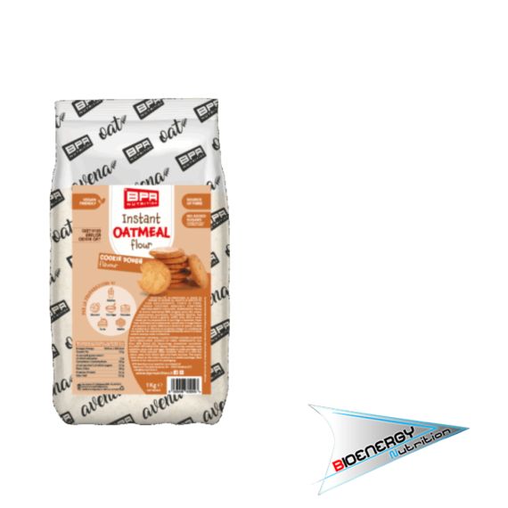 Bpr Nutrition-FARINA D'AVENA ISTANTANEA AROMATIZZATA (Conf. 1 Kg)   Cookie Dough  